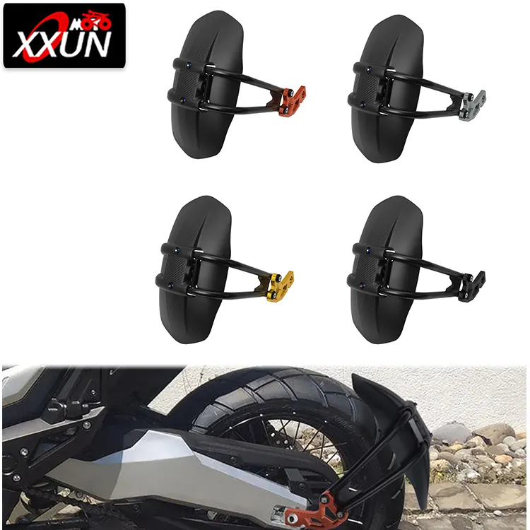 XXUN Phụ Tùng Xe Máy Tấm Chắn Bùn Phía Sau Tấm Chắn Bùn Gắn Bánh Xe Tấm Chắn Bùn Cho Honda XADV 750 X-ADV 750 2017-2021