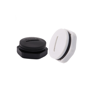 Jiaf nhựa niêm phong cắm IP68 Nylon chống thấm nước chủ đề lỗ cắm M12-M72 màu đen và trắng phụ kiện điện với cắm - Product Image 1