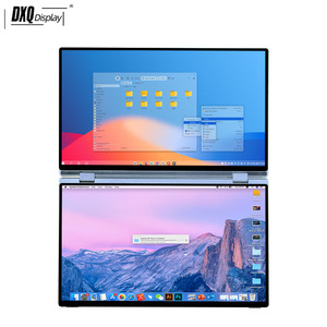 Écran triple pour ordinateur portable DXQ, 15,6 pouces FHD 60Hz, moniteur portable 1920(RGB)*1080, pliable, empilable, double, triple écran pour ordinateur portable DXQ - Product Image 2