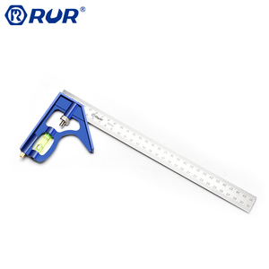 Multi-Function Stainless Steel Metric combination square ruler For Measuring