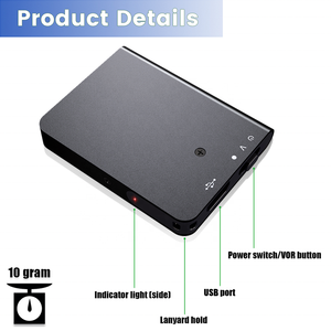 Enregistreur vocal numérique USB 8 Go, appareil de studio d'enregistrement, batterie externe - Product Image 6