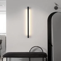 Éclairage intérieur LED de luxe moderne Lampes murales de fond TV pour salon chambre à coucher Escalier élégant Bureau à domicile