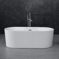 Baignoire à bulles hydro-japonaise Gurgle, spa intérieur/extérieur, acrylique, autoportante, baignoire à remous, baignoire à massage électronique