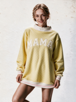 Sweat-shirt à col montant pour femme imprimé à pois, longueur allongée, avec logo brodé personnalisé
