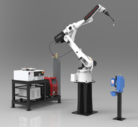 Robot de soudage à l'arc automatique à 6 axes Kawasaki pour applications de fabrication métallique