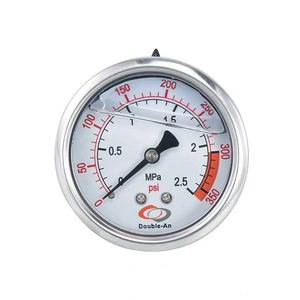 เกจวัดแรงดันแบบดิจิตอลพกพา ขนาด 2.5 นิ้ว ทำจากสแตนเลส ตัวเชื่อมต่อด้านหลัง ตัวอย่างฟรี - Product Image 1