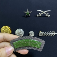Kedatangan Baru Pin Kerah Berkualitas Tinggi Berwarna-warni Lencana Bros Logam Kustom Pin Bahu untuk Seragam Petugas Blazer
