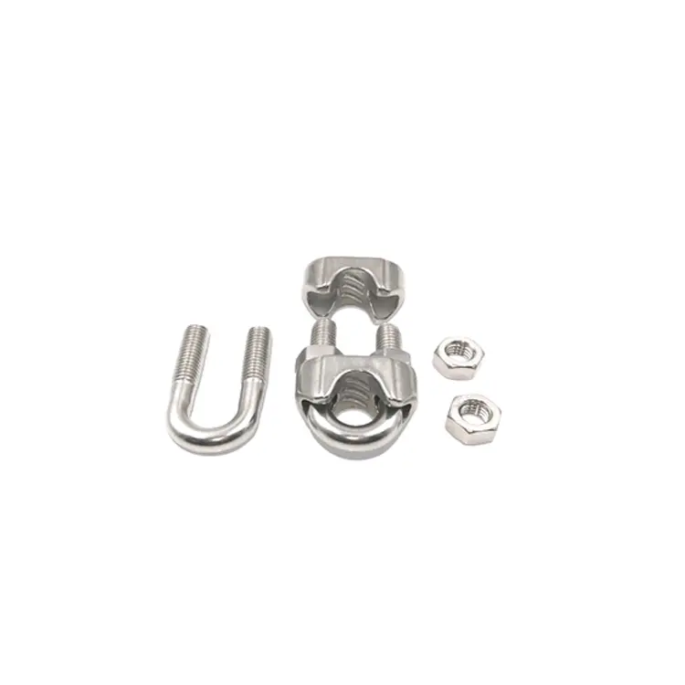 Hoge Kwaliteit Rigging Hardware Precisie Casting DIN741 Wire Rope Clips