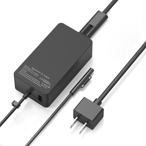 Adaptateur pour Ordinateur Portable SURFACE <span class=keywords><strong>PRO</strong></span> 3/4/<span class=keywords><strong>5</strong></span>/6/7/8/X 15V 4A 60W Chargeur Rapide <span class=keywords><strong>Pro</strong></span> 1&2 Ports - Product Image 1