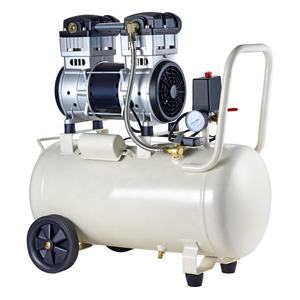 0.55kw 40l الدبابات الصامت الكهربائية الخالية من الزيت ضواغط هوائية ضاغط الهواء سعر بيع آلة المكبس - Product Image 1