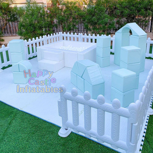 ชุดบอลสำหรับเด็กเล่นแบบนุ่มพร้อมสไลด์สนามเด็กเล่นในร่มกลางแจ้ง - Product Image 5
