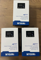 Contrôleur de charge solaire MYAMi en gros 100A 60A 30A MPPT, chargeur solaire réglable 48V 24V 12V pour système solaire 150V