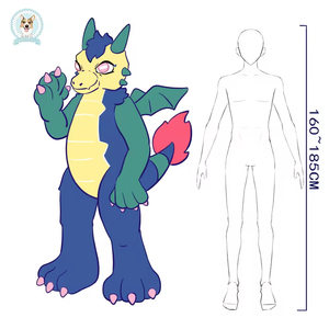 Costume intégral personnalisable en fourrure d'ours pour adolescents et enfants, tenue complète en fourrure, costume de mascotte animal digitigrade pour cosplay - Product Image 3