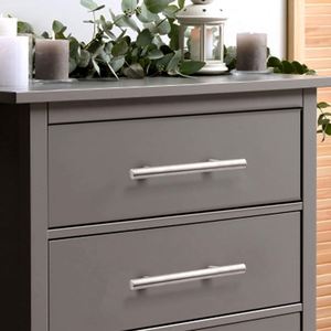 WEKIS Stainless Steel Sliver Flush Pull Handles & Cabinet <b>Knobs</b> for Kitchen Cabinets Drawers Furniture - Product Image 6