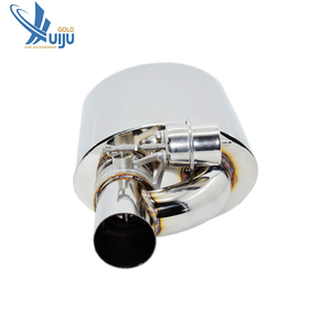 <span class=keywords><strong>Silencieux</strong></span> en acier inoxydable <span class=keywords><strong>Remus</strong></span> avec finition polie miroir, adaptable à tous les systèmes d'échappement de voiture - Product Image 4