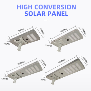 AIER AR-RO Chiếu Sáng Ngoài Trời Cảm Biến Radar Điều Khiển Ánh Sáng Tự Động Chống Nước IP66 100W 150W 200W 250W Đèn Đường Năng Lượng Mặt Trời LED - Product Image 3