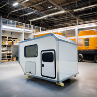 Porte d'entrée pour véhicule de loisirs TearDrop TD 918x663 en alliage d'aluminium pour camping-car, caravane, remorque, camping-car à plateau