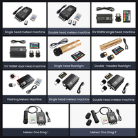Projecteur d'ambiance étoilé pour toit de voiture, lampe galaxie intérieure, contrôle APP+Télécommande, 265 couleurs, 12V, éclairage de plafond à fibres optiques