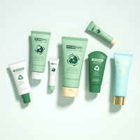 Conteneur de cosmétiques écologique de luxe personnalisé bouteille de shampoing et de lavage corporel vide