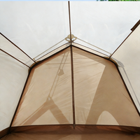 Tente de toit gonflable entièrement automatique quatre saisons en PVC, imperméable, épaisse, légère et portable pour le camping en extérieur
