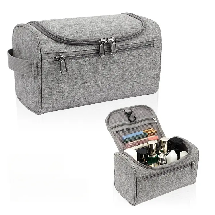 Borsa da viaggio da toilette per uomo all'ingrosso impermeabile portatile borse cosmetiche per il trucco Kit per la rasatura da uomo