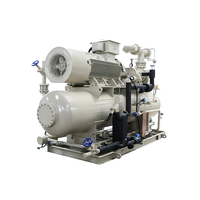 Système de réfrigération à l'ammoniac MYCOM NH3, unité de condensation, compresseur à vis à deux étages, moteur 380V/220V -60, gain de place, refroidissement rapide