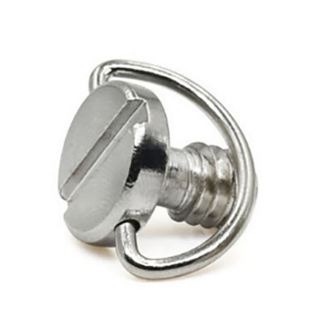 CNC Milling Services High Quality Alloy Steel D Ring Slotted 1/4 Screws Camera Screws