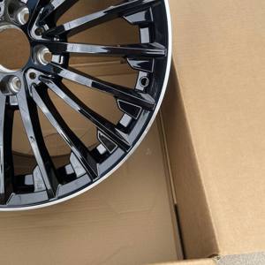 Cerchi in Lega Concavi 5x112 da 18 Pollici per Auto Flow Forming Nero con Bordo Lavorato per Mercedes Classe C/Classe E <span class=keywords><strong>W211</strong></span> W204 - Product Image 3