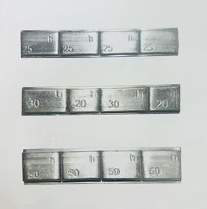 100 г грузиков для колес Jumbo из сплава, самоклеящиеся, свинцовые, с клейкой лентой 3M, серебристое покрытие, диаметр 21-24 дюйма, PCD 139,7 мм, бренд EW - Product Image 5