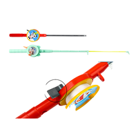 Cerf-volant de dessin animé avec simulation dynamique de canne à pêche, cerf-volant hirondelle pour enfants, vente en gros
