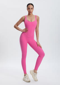 الجسم يخدع رومبير <span class=keywords><strong>Xl</strong></span> المرأة تجريب ارتداءها قطعة واحدة Womper بذلة قفز - Product Image 4