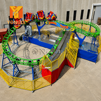 Manèges à sensations fortes, jeux de fête foraine, attractions, mini-roller coaster rotatif pour enfants, pour jardin