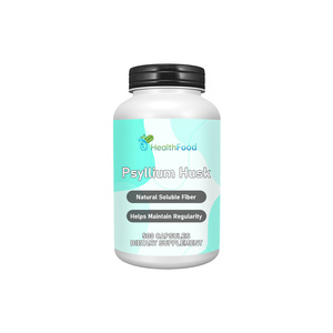 Cápsulas de Cáscara de Psyllium de Marca Privada OEM con Carbohidratos, Promueven la Salud Intestinal Equilibrada, Salud Digestiva, Suplemento Dietético - Product Image 1