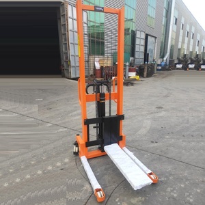 Apilador de alcance Apilador manual de palés Carretilla elevadora apiladora de mano portátil manual hidráulica de <span class=keywords><strong>2</strong></span> toneladas a la venta - Product Image 1