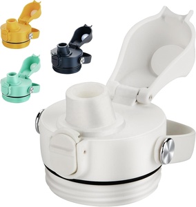 Tapa con Boquilla para Botella de Agua <span class=keywords><strong>Yeti</strong></span> de 18/26/36/64/128 oz con Botón de Bloqueo, Tapa para Botella de Plástico PP, Libre de BPA - Product Image 1