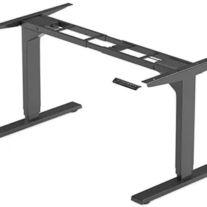 易于安装的电动自升桌桌架工作家用高度可调客厅书桌