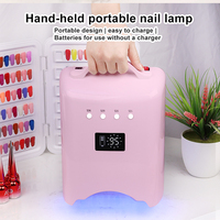 Lampe à ongles rechargeable couleur crépuscule enchanteresse lampe à LED UV sans fil Portable salon professionnel vernis à ongles Gel sèche