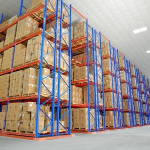 Sistemas de Estanterías de Almacenamiento Industriales Resistentes Personalizadas de Fábrica, Unidades Apilables, Estanterías Metálicas, Estanterías de Acero para Almacenes - Product Image 2