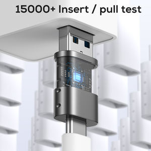 อะแดปเตอร์แปลงข้อมูลแบบพกพา Mini USB C เป็น USB A สำหรับชาร์จโทรศัพท์ - Product Image 5