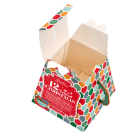 Nouvel Emballage Cadeau de Noël Explosif pour Bonbons, Réutilisable, Écologique, Boîte Personnalisée en Couleur avec Revêtement UV, Lamination Mate et Gaufrage