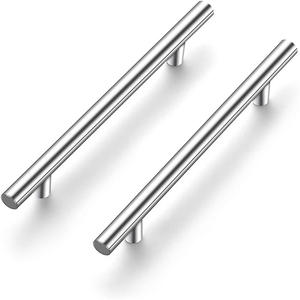 Tiradores de Gabinete Modernos de Acero Inoxidable, Largos, Negros y Dorados, Perillas para Puertas, Muebles, Armarios, Cajones y Cómodas - Product Image 1