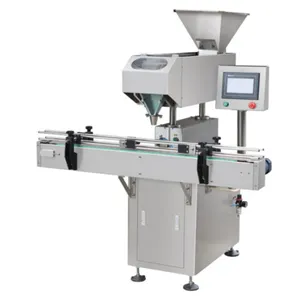 Best selling bottom price New model tablet capsule candy counting machine with conveyor belt