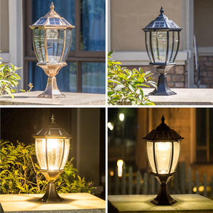 Patio Led Wandlamp Hotel Veranda Gemonteerd Glas Lantaarn Indoor Outdoor Verlichting Tuin Hek Exterieur Wandlamp - Product Image 5
