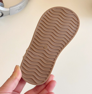 Summer New Girls' Open-Toe <b>Sandals</b> With Bow Soft Sole Beach Shoes for Toddlers and Kids - Product Image 5