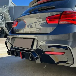 Difusor Trasero Estilo Spoiler con Luz LED Roja StarNav para F20 120i 120d 125d 125i M Sport 2015 a 2019 LCI - Product Image 4