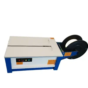 new condition and best seller low table top vacuum packing machine high efficiency strapping machine