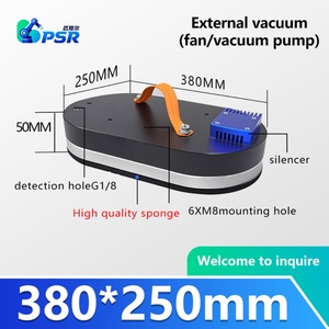 Industrial Pneumatic Vacuum <b>Suction</b> Cup with Mounting Bracket and Buffer for Automated Robotic Handling Pneumatic Parts Fittings - Product Image 6