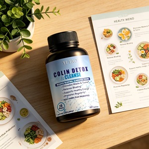 Capsules de détoxification et de nettoyage intestinal – Nettoyage intestinal profond régulier, nourrit l'environnement du tractus digestif - Product Image 5