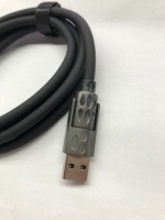 Câble de charge rapide 7-en-1 avec lumière respirante et fonction anti-moustiques parfumée, compatible avec les téléphones Huawei et Apple iPhone