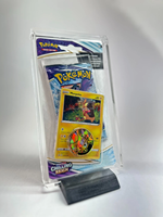 Étui de présentation magnétique en acrylique transparent personnalisé de qualité supérieure pour les boosters de cartes à collectionner Pokémon TCG et les boosters de pièces de monnaie